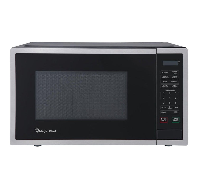 17.3 in. W, 0.7 cu. ft. Countertop Microwave in Black with 700-Watt Cooking Power