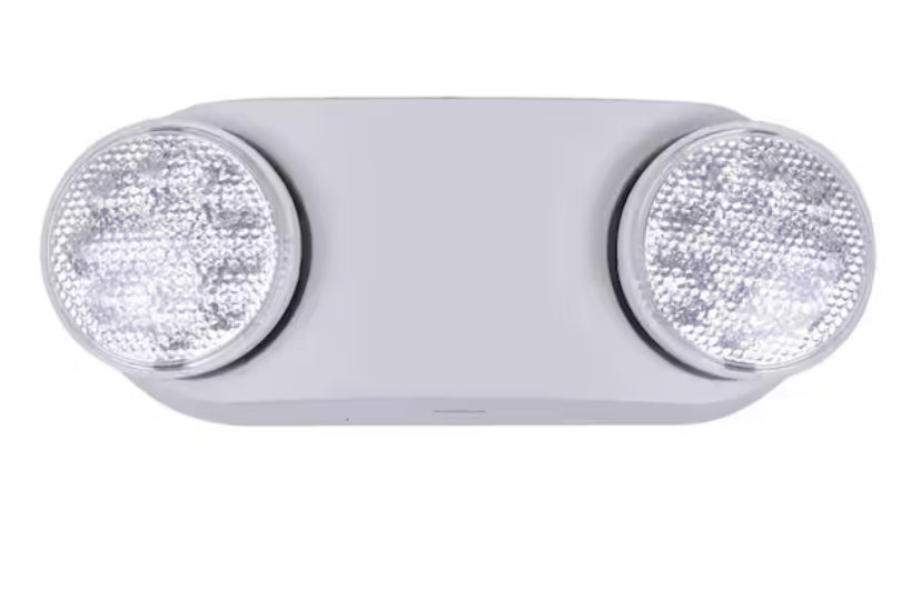 Oval 11-Watt Equivalent Integrated LED White Emergency Light with Ni-Cad 3.6-Volt Battery