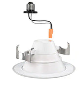 6 in. Adjustable CCT 30 Lighting Options Integrated Integrated LED Recessed Light Trim New Construction Remodel