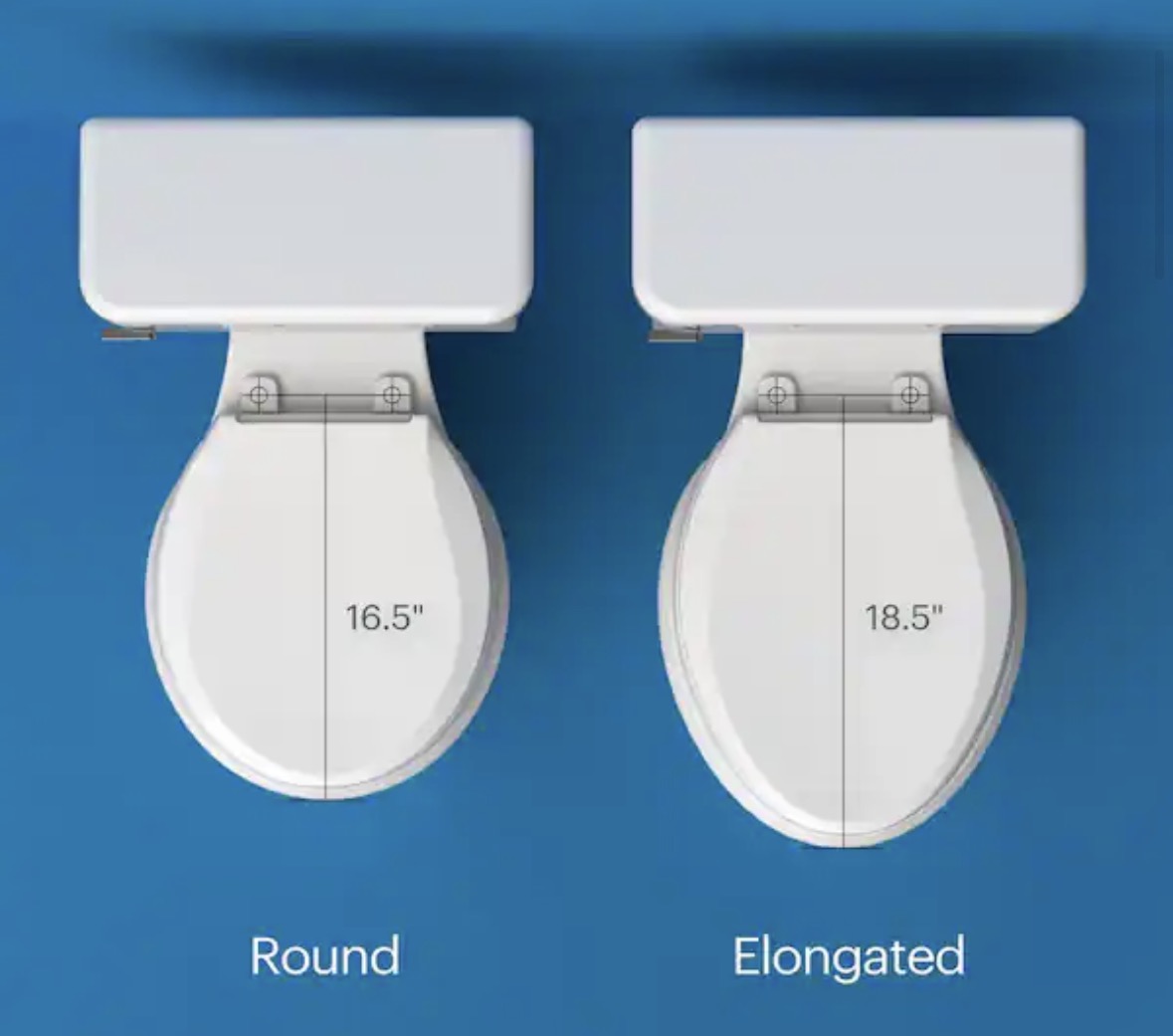 LumaWarm Heated Nightlight Elongated Closed Front Toilet Seat in White