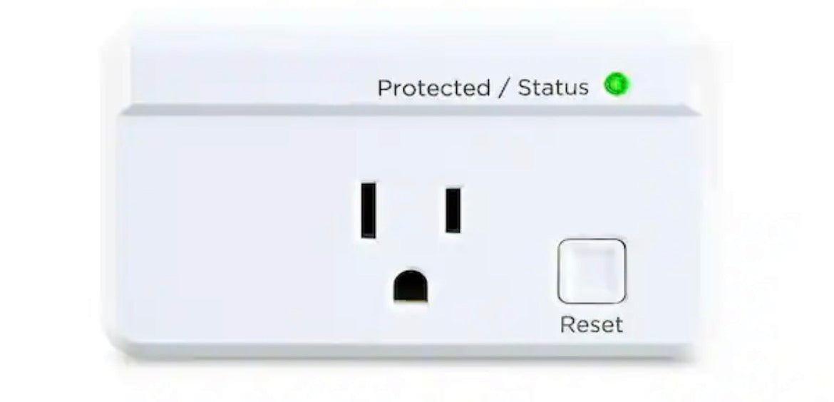 1-Outlet 1050-Joule Appliance Surge Protector with Reset Delay Timer