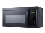 1.7 cu. ft. 1000-Watt Over the Range Microwave in Black