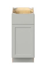Emerson Whisper Gray Base 1 drawer with Right door Ready to Assemble Kitchen Cabinet (15 in. W x 34.5 in. H x 24 in. D)