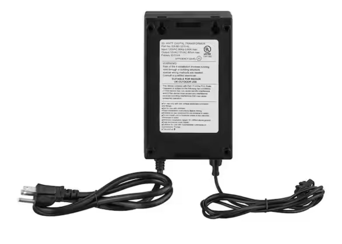 Low Voltage 60-Watt Plastic Landscape Lighting Transformer with Dusk to Dawn Operation