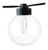 10-Bulbs 11 ft. Outdoor/Indoor Plug-In LED String Light with Filament Bulb