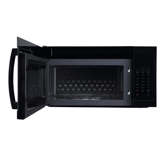 1.7 cu. ft. 1000-Watt Over the Range Microwave in Black