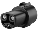 Tesla Charger Adapter 60 Amp 240-Volt AC Portable EV Charger SAE J1772 Adapter, Compatible w/All Tesla Electric Vehicles