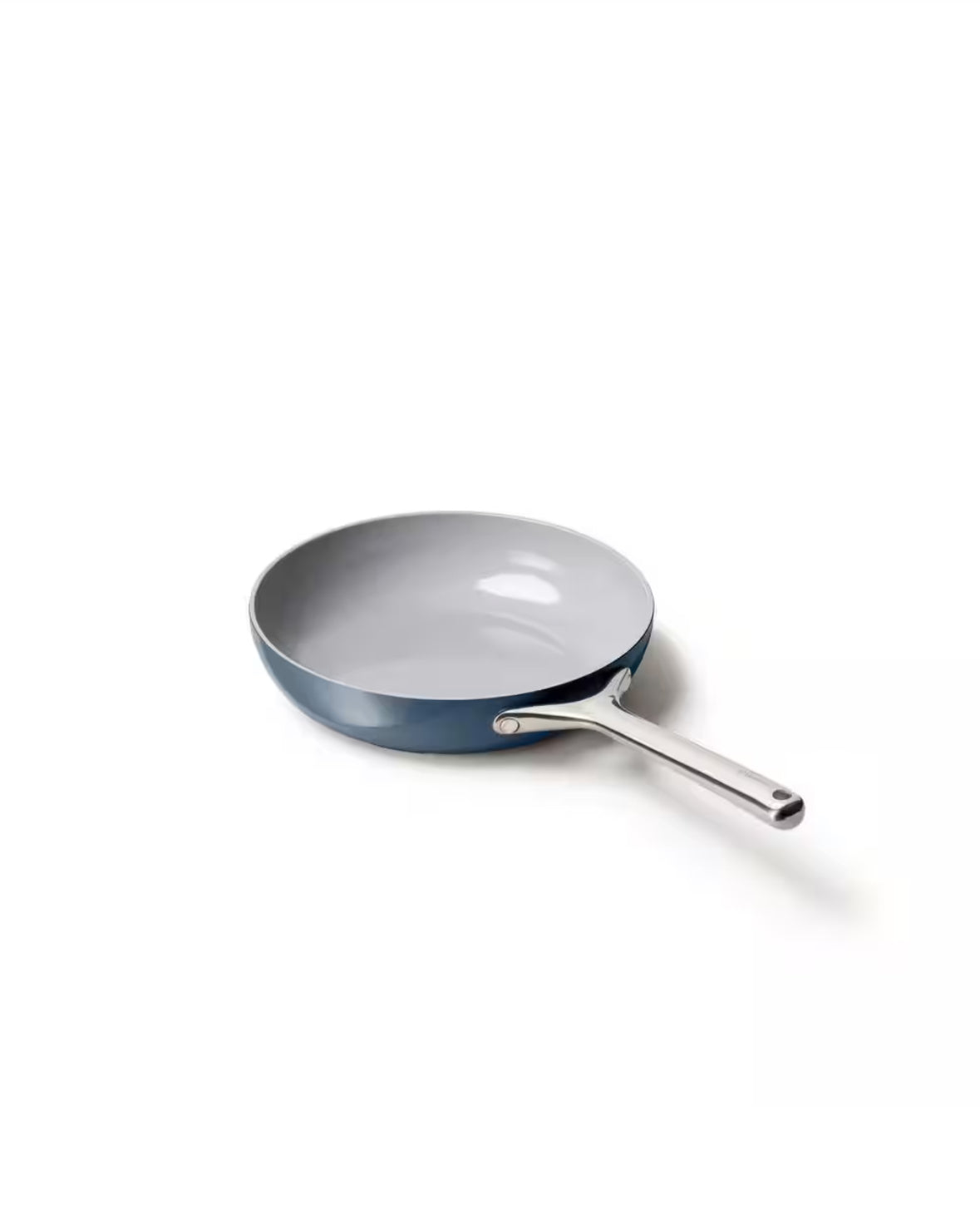 10.35 in. Ceramic Non-Stick Frying Pan in Navy