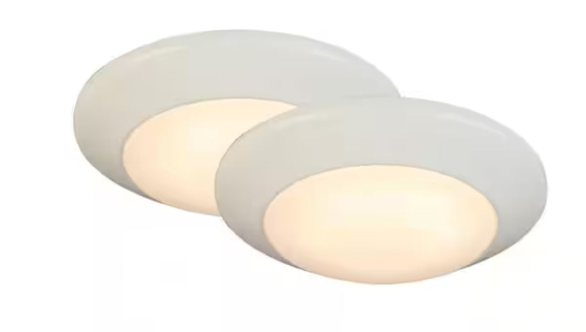 4 in. Smart CCT Selectable Ultra Slim Integrated LED Recessed Light Kit Powered by Hubspace