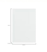 23.25 in. W x 34.5 in. H Matching Base Cabinet End Panel in Satin White (2-Pack)