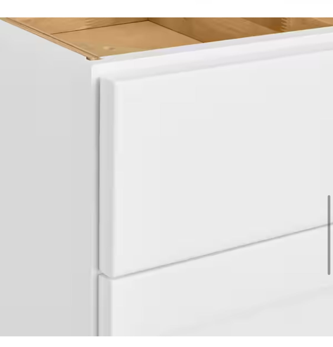 Avondale Shaker Alpine White Quick Assemble Plywood 18 in Drawer Base Kitchen Cabinet (18 in W x 24 in D x 34.5 in H)