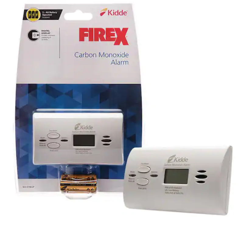 Firex Battery Operated Digital Carbon Monoxide Detector