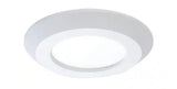 4 in. 2700K-5000K Selectable CCT Surface Integrated LED Downlight Recessed Light with White Round Trim