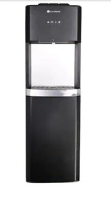 Matte Black and Stainless Steel Bottom Load Water Dispenser