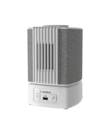 Slumber Breeze 8.3 in. 2-in-1 Oscillating White Personal Fan with 5 White Noise Profiles