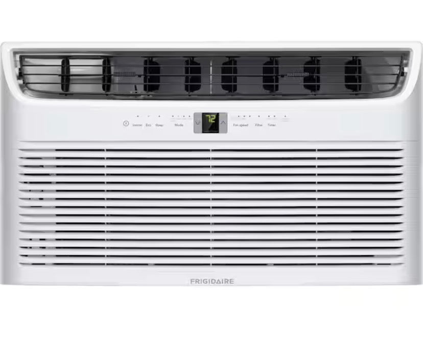 10,000 BTU Through the Wall Room Air Conditioner Cools 450 sq. ft .with Remote in White 115/120V