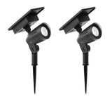Alexandria 17.3 in. Black Farmhouse 180-Degree Motion Sensor Outdoor 1-Light Wall Sconce