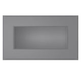 21 in. W X 12 in. D X 12 in. H in Shaker Gray Plywood Ready to Assemble Wall Kitchen Cabinet with 1-Door