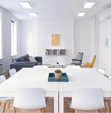 1 ft. x 4 ft. 40-Watt Dimmable White Integrated LED 4000 Lumens Frameless Flat Panel with Color Change 3CCT