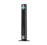 Outdoor Misting 42 in. 12-fan speeds Tower Fan in Black with Remote, 20 ft. Mist, 150Â° Oscillation and UV Resistance