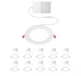 Value Series 6 in LED Slim Canless - White - (10-Pack)
