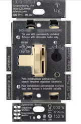 Toggler LED+ Dimmer Switch for Dimmable LED and Incandescent Bulbs, 150W LED/Single-Pole or 3-Way, Ivory (TGCL-153PH-IV)