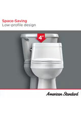 Colony 1-Piece 1.28 GPF Single Flush Elongated Toilet in White Seat Included