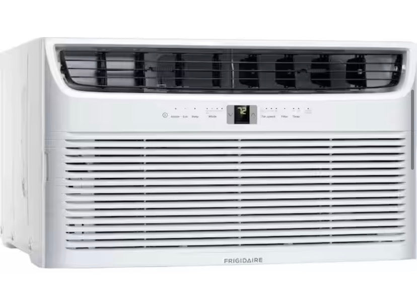 10,000 BTU Through the Wall Room Air Conditioner Cools 450 sq. ft .with Remote in White 115/120V