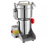 Electric Grain Mill Grinder 2100W High-Speed Stainless Steel Pulverizer 1.8 lb. Kitchen Tools for Spices Grains