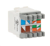 Cat-6 Jack in White (25-Pack)