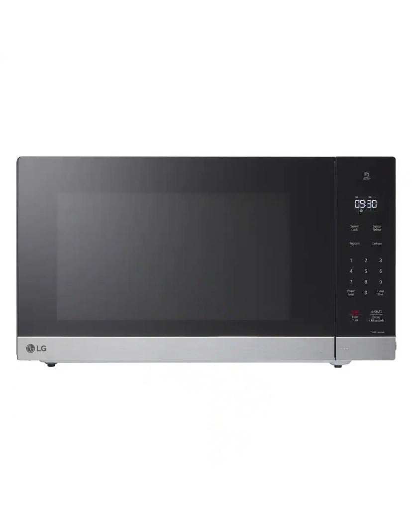 NeoChef 2.0 cu. ft. 1200-Watt Countertop Microwave in Stainless Steel with Smart Inverter
