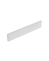 21.25 in. W Carlsber Marble Sidesplash in White