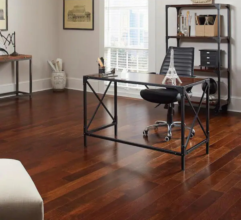 Dark Brown Birch 3/8 in. T x 5 in. W Engineered Hardwood Flooring (19.7 sqft/case)