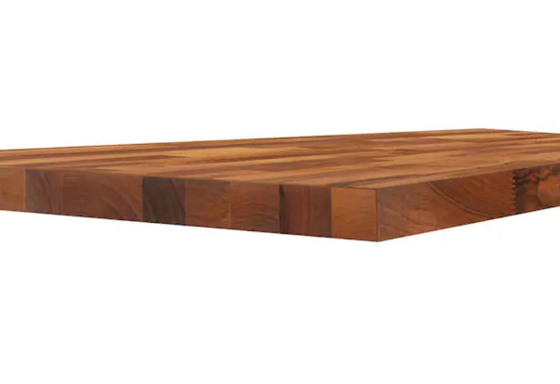 8 ft. L x 25 in. D Finished Engineered Walnut Butcher Block Countertop
