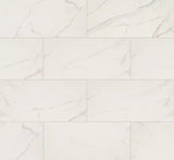 Leonardo Venato 24 in. x 48 in. Polished Porcelain Marble Look Floor and Wall Tile (16 sq. ft./Case)