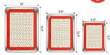 Baking Sheet with Silicone Baking Mat Set, 12 in. Stainless Steel Cookie Sheets for Oven Making Cookies