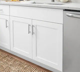 Avondale 33 in. W x 24 in. D x 34.5 in. H Ready to Assemble Plywood Shaker Sink Base Kitchen Cabinet in Alpine White