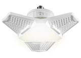 20-Watt 72 LED Lamp Lights 6500K Garage Ultra-Bright