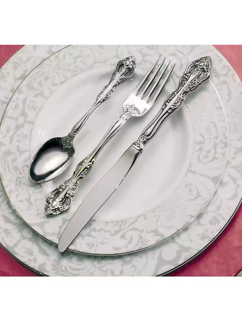 Michelangelo 18/10 Stainless Steel Dinner Forks (Set of 12)