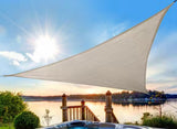 12 ft. x 12 ft. Almond Triangle Shade Sail