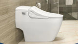 HD-7000 Electric Bidet Seat for Elongated Toilets in White with Fusion Heating Technology