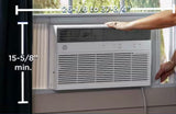 14,000 BTU 115-Volt Smart Window Air Conditioner for 700 sq. ft. in White with Wi-Fi and Remote
