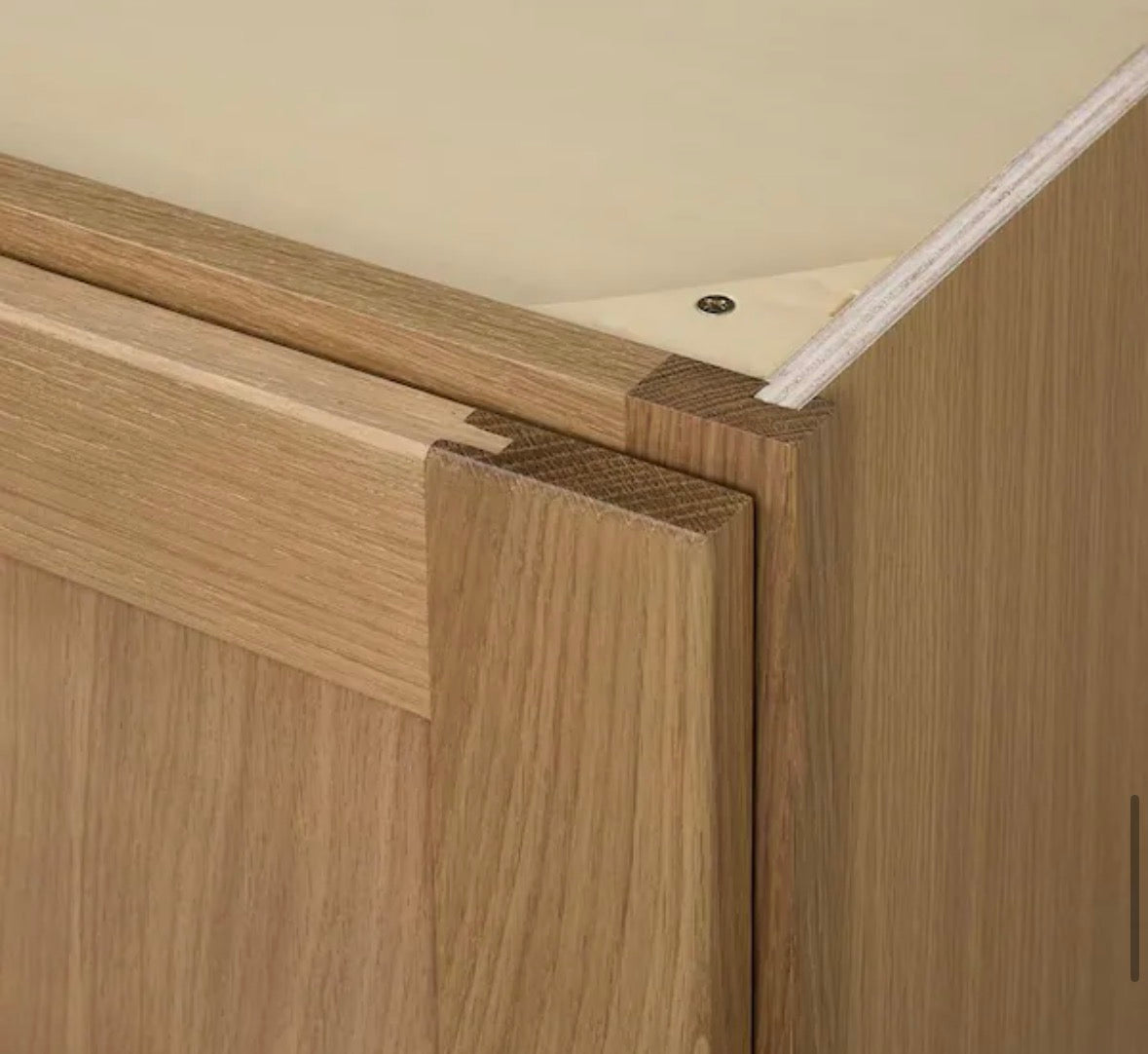 Avondale 36 in. W x 24 in. D x 12 in. H Ready to Assemble Plywood Shaker Wall Bridge Kitchen Cabinet in White Oak