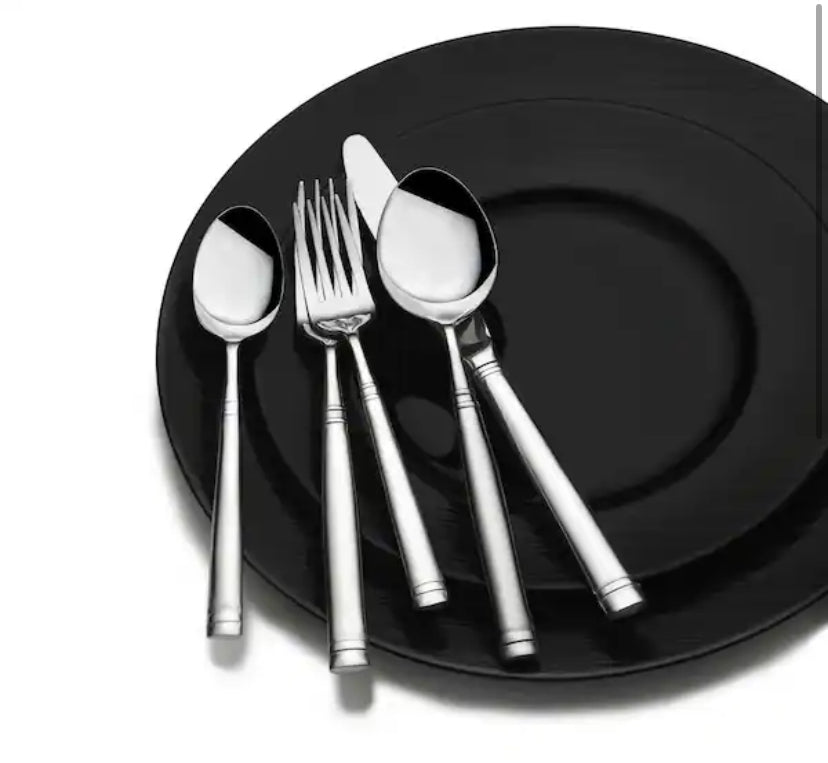 Stephanie 42-Piece Stainless Steel Flatware Set (Service for 8)