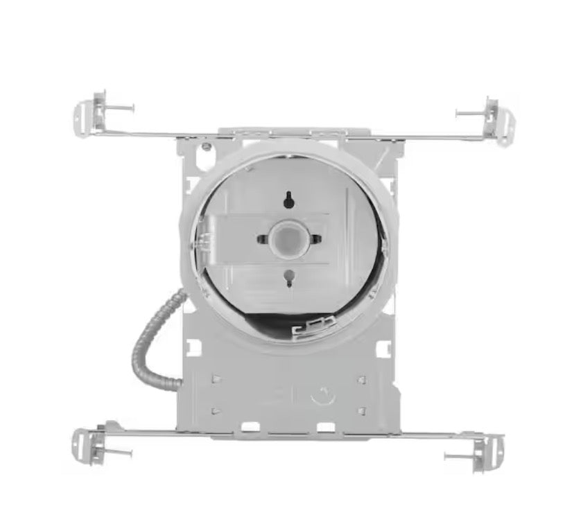 H7 6 in. IC Rated New Construction Aluminum Recessed Housing for Ceiling (6-Pack)
