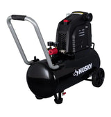 8 Gal. 150 PSI Portable Electric Oil-Free Horizontal Hotdog Air Compressor with Rubber Wheels and 1-Quick Coupler