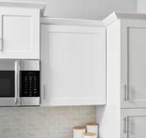 Avondale Shaker Alpine White Ready to Assemble Plywood 21 in Wall Kitchen Cabinet (21 in W x 30 in H x 12 in D)