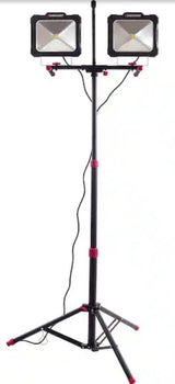 10,000-Lumen Twin-Head LED Work Light