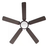 Hugger 56 in. LED Espresso Bronze Ceiling Fan