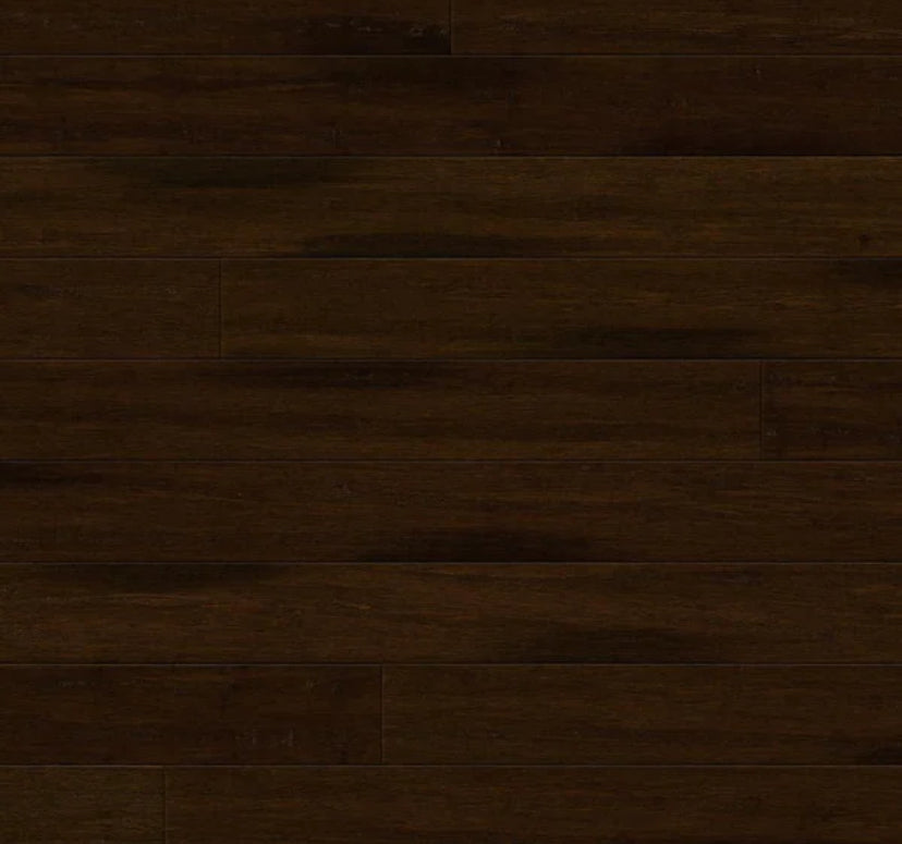 Brown 3/8 in. T x 5.1 in. W Hand Scraped Strand Woven Engineered Bamboo Flooring (25.6 sqft/case)